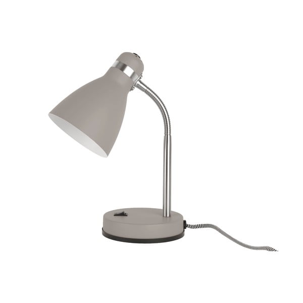 Study szürke asztali lámpa, magasság 30 cm - Leitmotiv