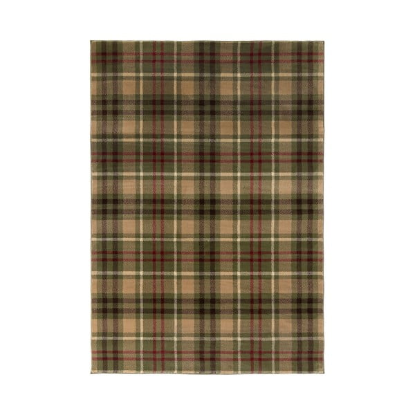 Highland zöld szőnyeg, 120 x 170 cm - Flair Rugs