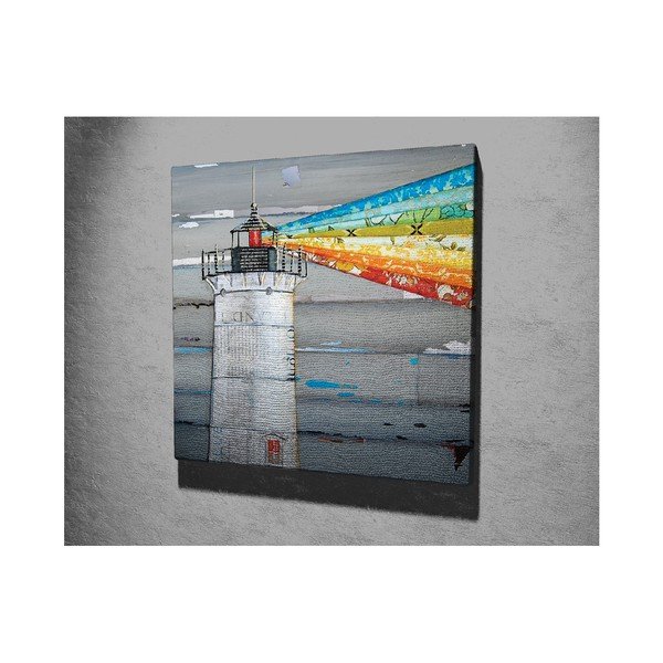Lighthouse vászon fali kép, 45 x 45 cm-image-2