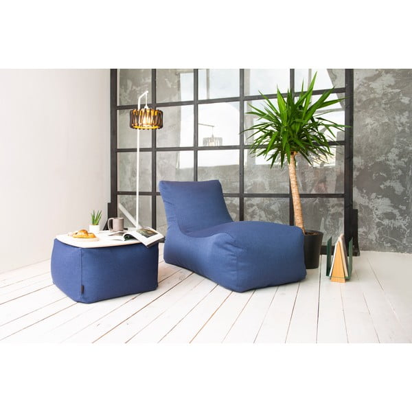 Sötétszürke babzsákfotel Lounge – SLOWDOWN-image-1