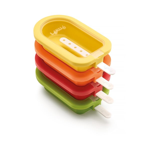 Szilikon jégkrémkészítő forma szett 4 db-os – Lékué