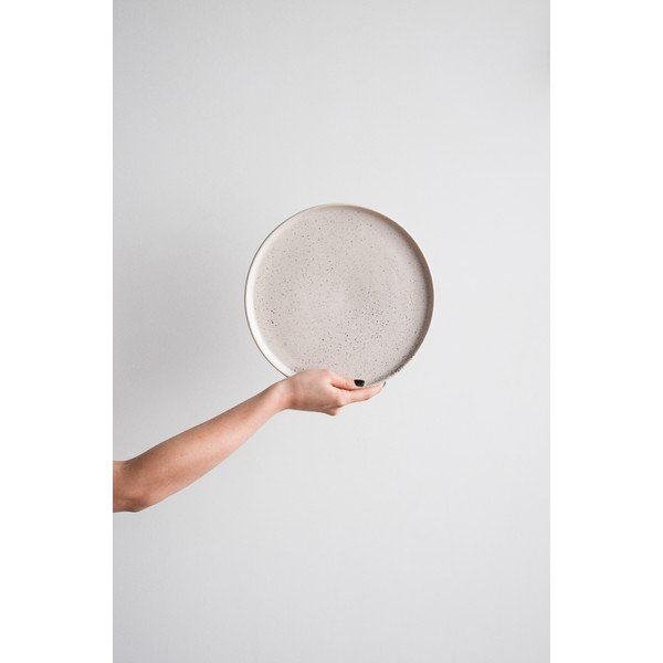 Dust világos rózsaszín agyagkerámia lapostányér, ø 27,5 cm - ÅOOMI-image-1