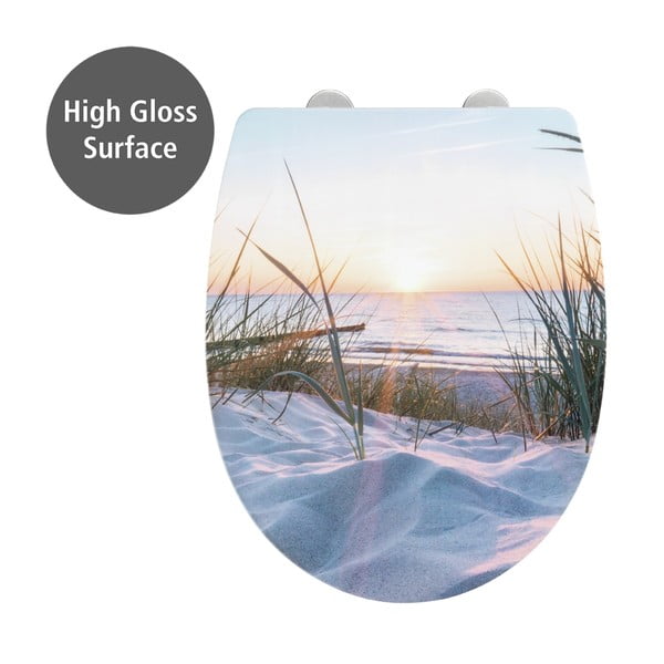 WC-ülőke automatikus záródással 36,5 x 45 cm Baltic – Wenko