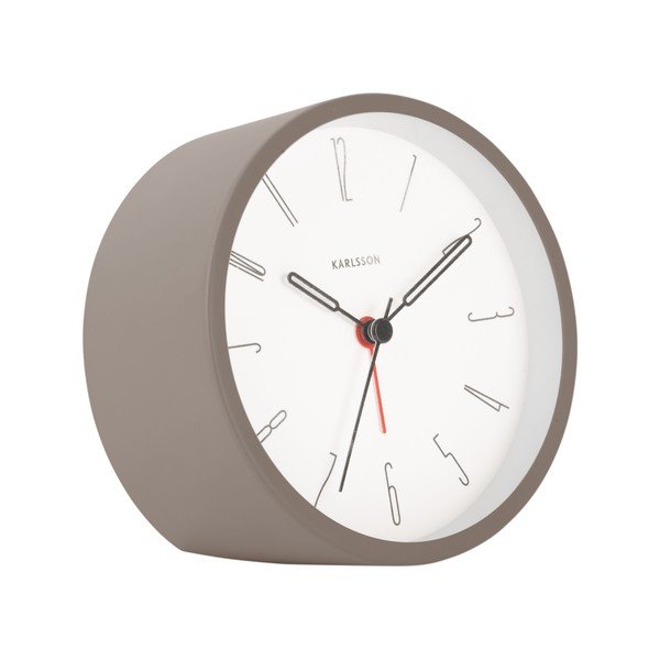 Ébresztőóra ø 11 cm Belle Numbers – Karlsson-image-2