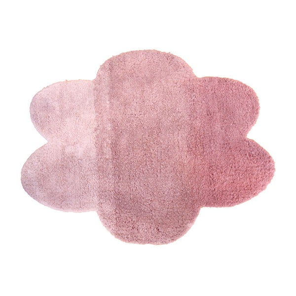 Rózsaszín felhő formájú gyerekszőnyeg, 100 x 130 cm - Art For Kids