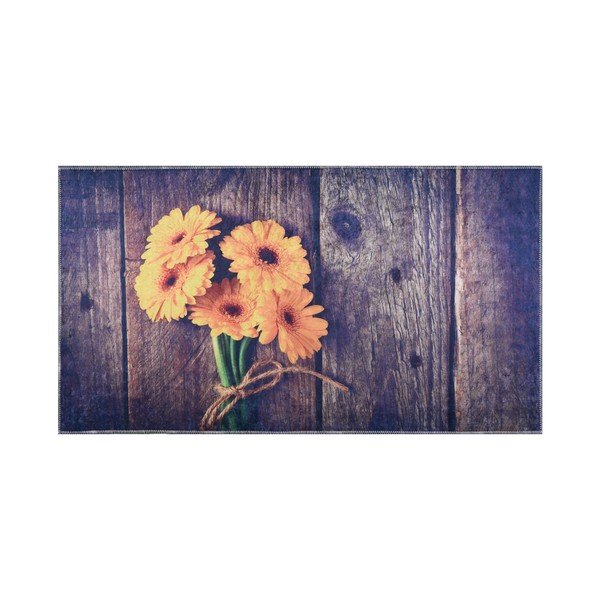 Gerberas ellenálló szőnyeg, 80 x 120 cm - Vitaus-image-1