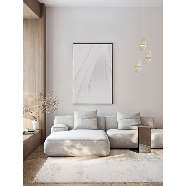 Sárgaréz színű fém LED dimmelhető függőlámpa üveg búrával ø 32 cm Lucien – Nova Luce-image-1