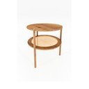 Kerek dohányzóasztal ø 50 cm Pola - The Beds