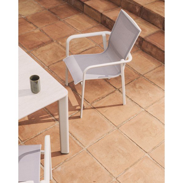 Bézs kerti szék Canea – Kave Home-image-3