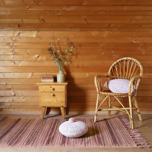 Téglavörös szőnyeg 100x150 cm Loomy – Nattiot-image-3