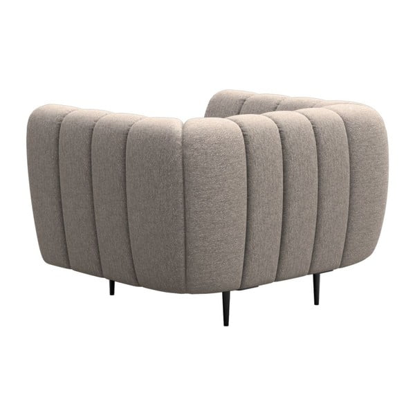 Bézs fotel Shel – Ghado-image-3