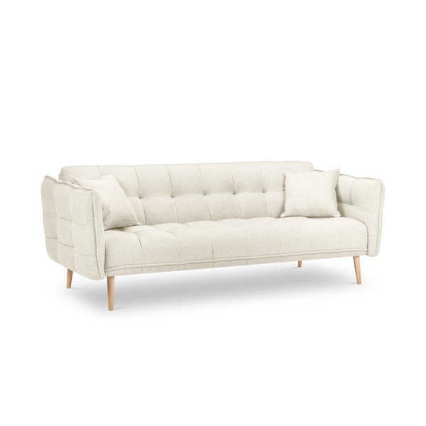 Canna krémszínű kinyitható kanapé - Mazzini Sofas-image-2