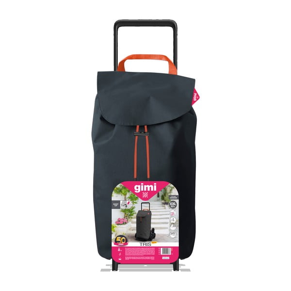 Gimi szürke bevásárlókocsi, 52 l - Vileda-image-2