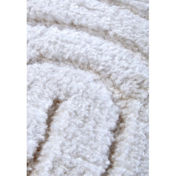 Fehér kerek szőnyeg ø 160 cm Panglao New York White – Elle Decoration-image-4