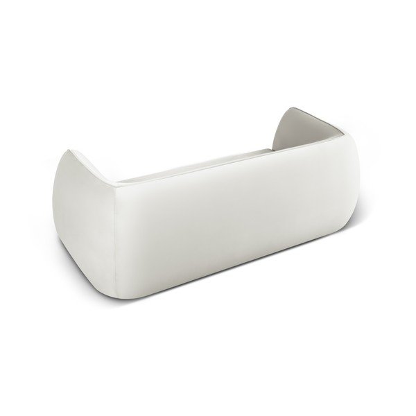 Bézs bársony kanapé 225 cm Lando – Micadoni Home-image-3