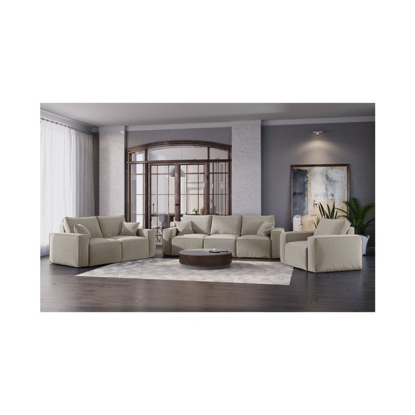 Miami bézs kanapé, 245 cm - Cosmopolitan Design-image-4