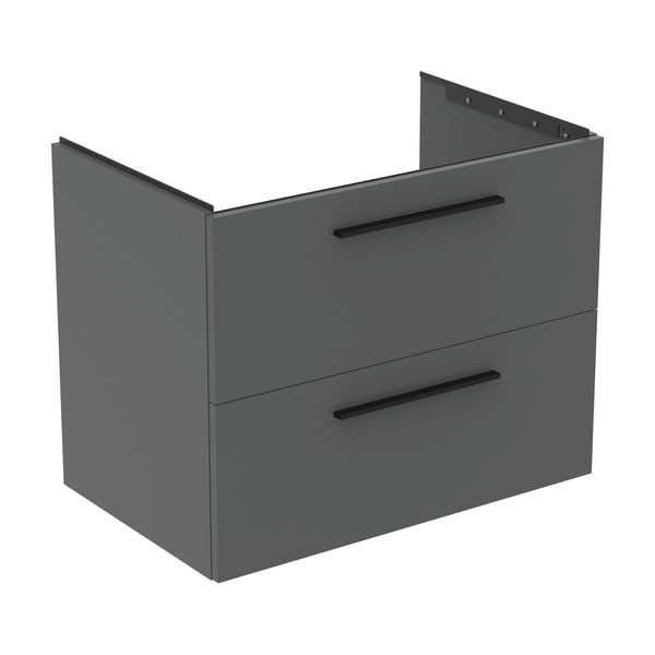 Szürke fali mosdó alatti szekrény 80x63 cm i.Life B – Ideal Standard-image-4