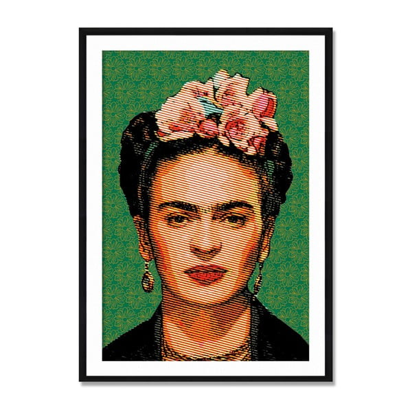Frida Draw fa falikép, 40 x 60 cm - Madre Selva
