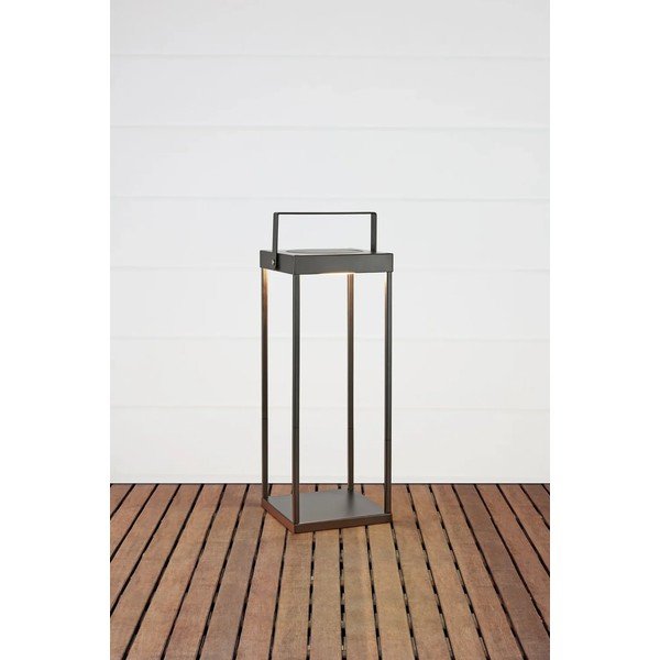 Fekete napelemes-USB kültéri LED lámpás (magasság 53 cm) Pure – Markslöjd-image-4