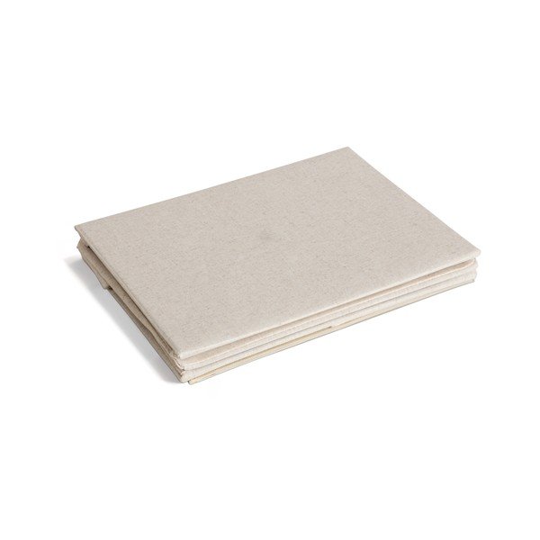Bézs fedeles textil tárolódoboz 27x36x19 cm Soft Storage Small – Bigso-image-4