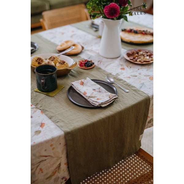 Len asztali futó 40x150 cm – Linen Tales-image-3