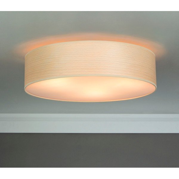 TSURI L mennyezeti lámpa természetes furnérból fehérített bükkfa színben, ⌀ 40 cm - Sotto Luce-image-2