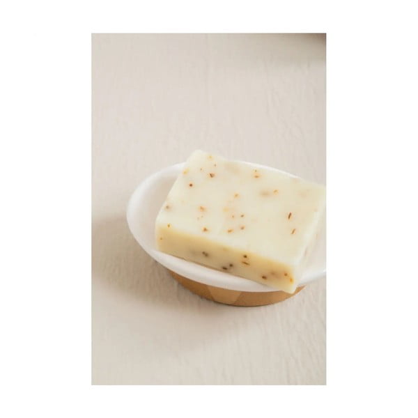 Fehér kő fürdőszobai kiegészítő szett Earth – Premier Housewares-image-2