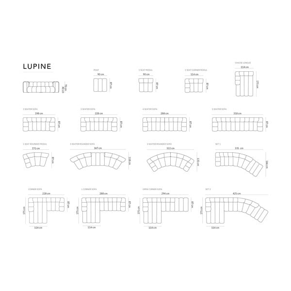 Türkiz lábtartó Lupine – Micadoni Home-image-4