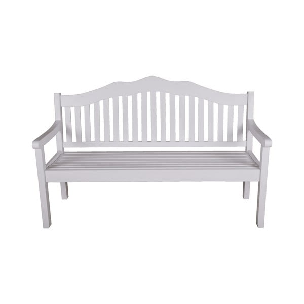 Fehér tömörfa kerti pad Austin – Garden Pleasure-image-1