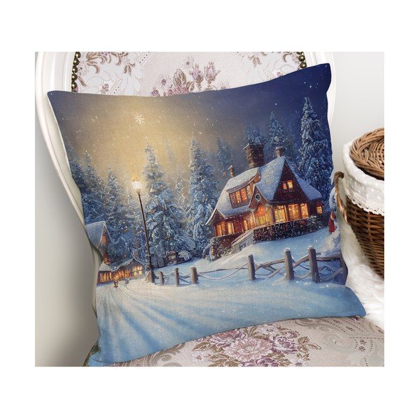Párnahuzat karácsonyi mintával 43x43 cm – Mila Home-image-2