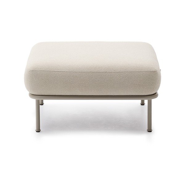 Bézs buklé lábtartó Aurum – Kave Home