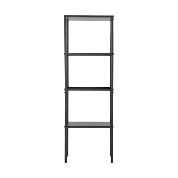 Fekete fém polcos állvány 59x90x38 cm Loups – Bloomingville-image-4