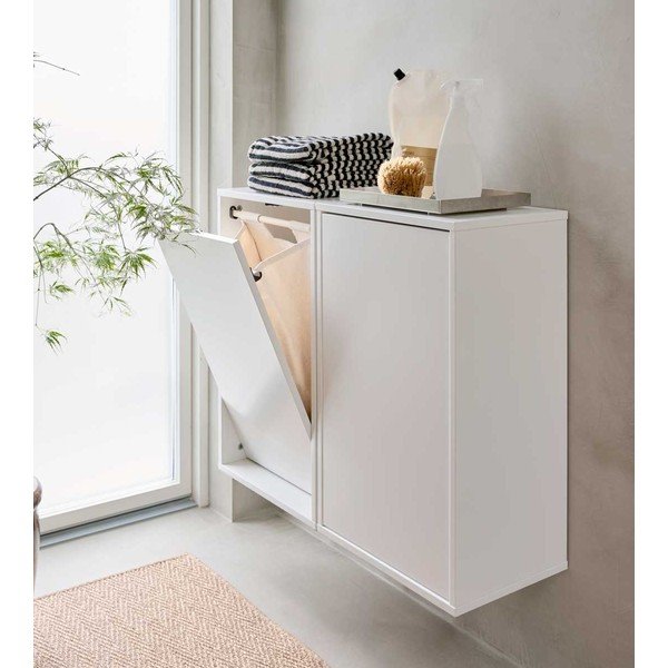 Fehér fali szennyeskosár Laundry Box – ReCollector-image-1