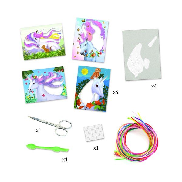 Rainbow Unicorns játékkészlet - Djeco-image-3