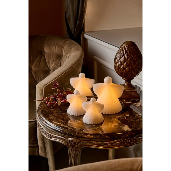 Fehér fénydekoráció ø 11,5 cm Asta – Sirius-image-3