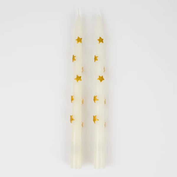 Gyertya készlet 2 db-os égési idő 5 ó Star – Meri Meri-image-4