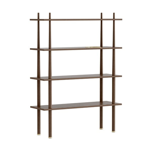 Barna moduláris polcrendszer tölgyfa dekorral 110x148 cm Stories – UMAGE-image-4