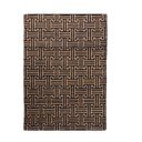 Fekete-natúr színű kézi szövésű jutakeverék szőnyeg 160x230 cm Meander Jute – Flair Rugs