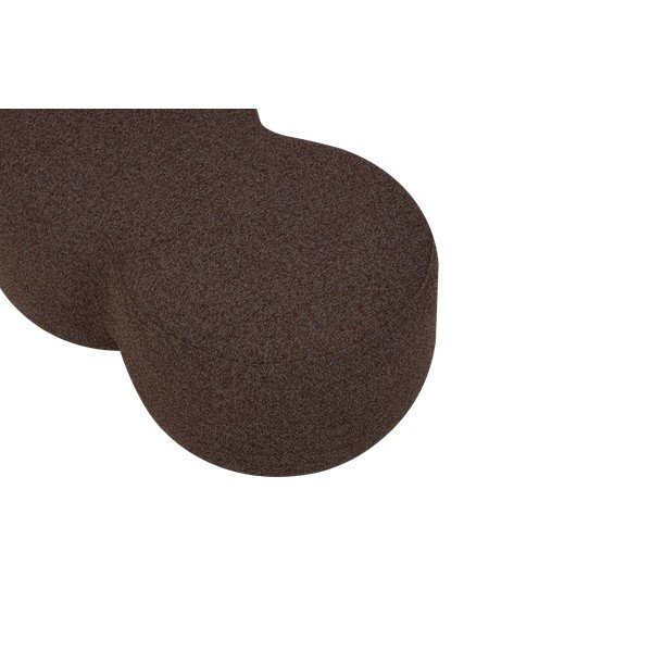 Sötétbarna buklé puff Umbo – noo.ma-image-3