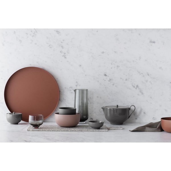 Stone bézs szervírozó tálca, ø 20 cm - Blomus-image-2