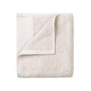 Krémszínű frottír bio pamut törölköző szett 2 db-os 30x50 cm Riva – Blomus