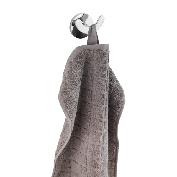 Matt ezüstszínű öntapadós rozsdamentes acél akasztó Isera – Wenko-image-2