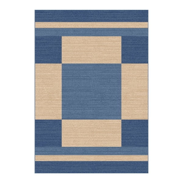 Boras kék-bézs szőnyeg, 160 x 230 cm - Universal