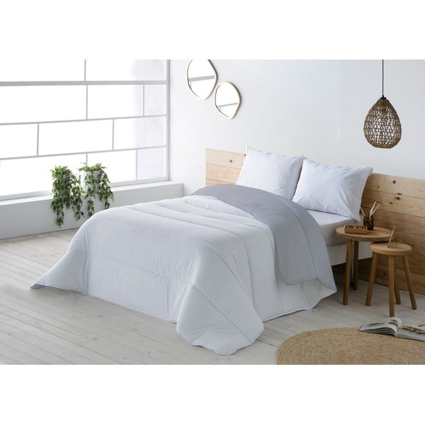 Hedy szürke-fehér ágytakaró franciaágyhoz, 270 x 180 cm - Boheme-image-1