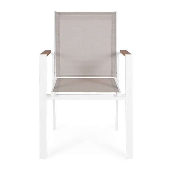 Fehér fém kerti szék szett 4 db-os Heta   – Bizzotto-image-1