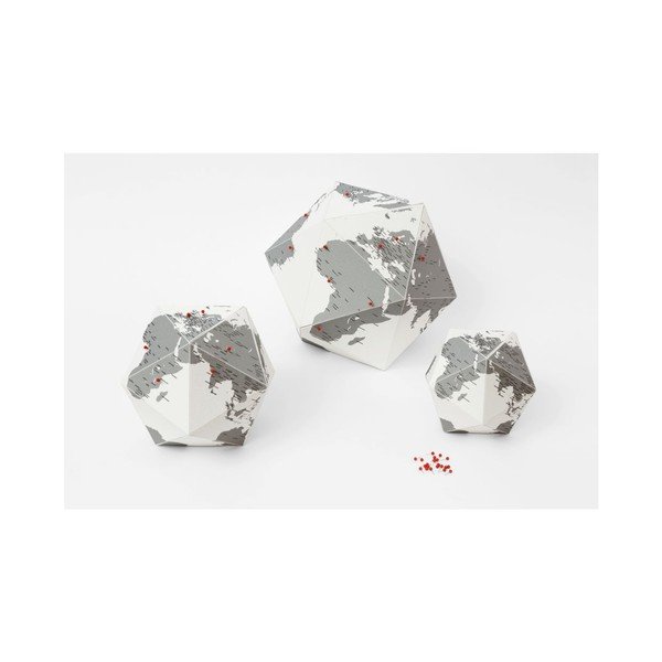 Here szürke összecsukható földgömb, ø 23 cm - Palomar-image-4