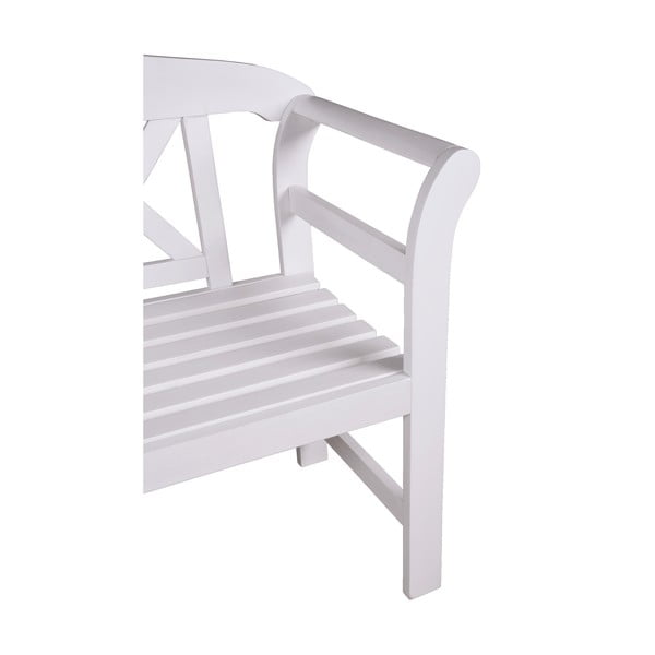 Fehér tömörfa kerti pad Vancouver - Garden Pleasure-image-2