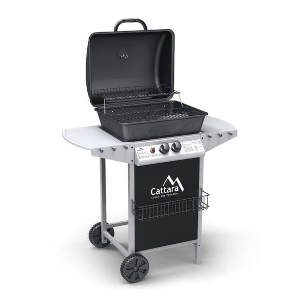 Party Point Flame Tamer gurulós kerti gáz grillsütő - Cattara-image-2