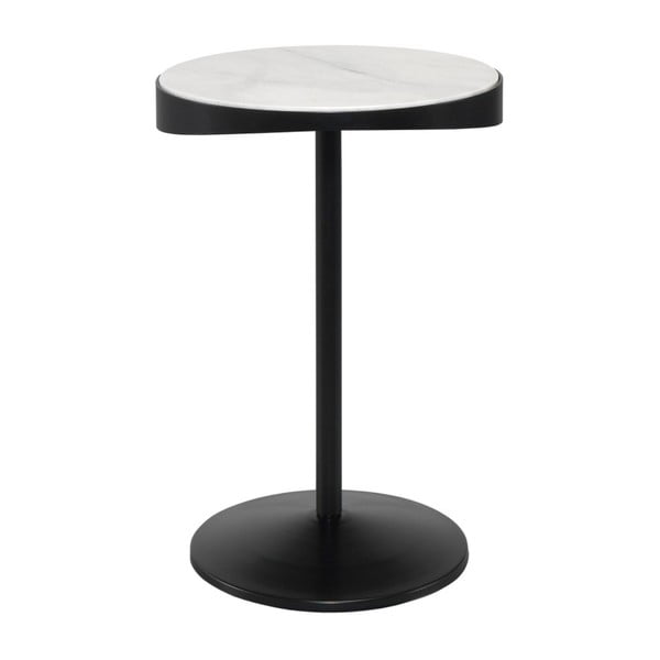 Drop kisasztal márvány asztallappal, Ø 40 cm - Wewood - Portuguese Joinery