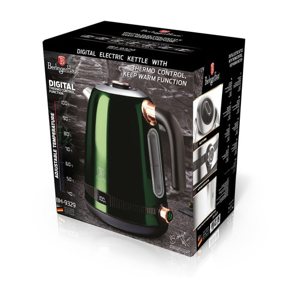 Zöld vízforraló 1,7 l Emerald Collection - BerlingerHaus-image-4